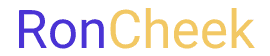 Ron Cheek Logo